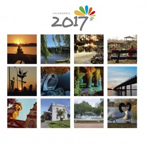 calendario 2017 flores turistico