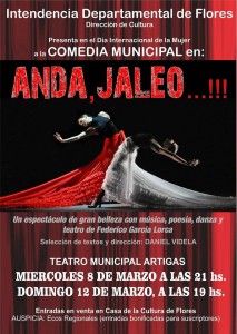 anda, jaleo - teatro artigas - trinidad